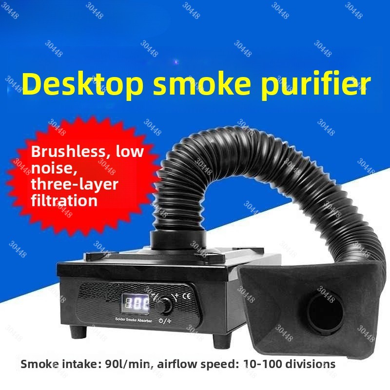 Fume Extractor Laser - SS-596G desktop purificador de fumaça de