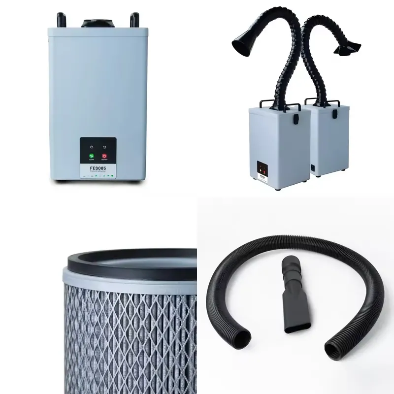 Industrial Laser Fume Extractor - Extrator de Poeira e Fumaça Industrial
