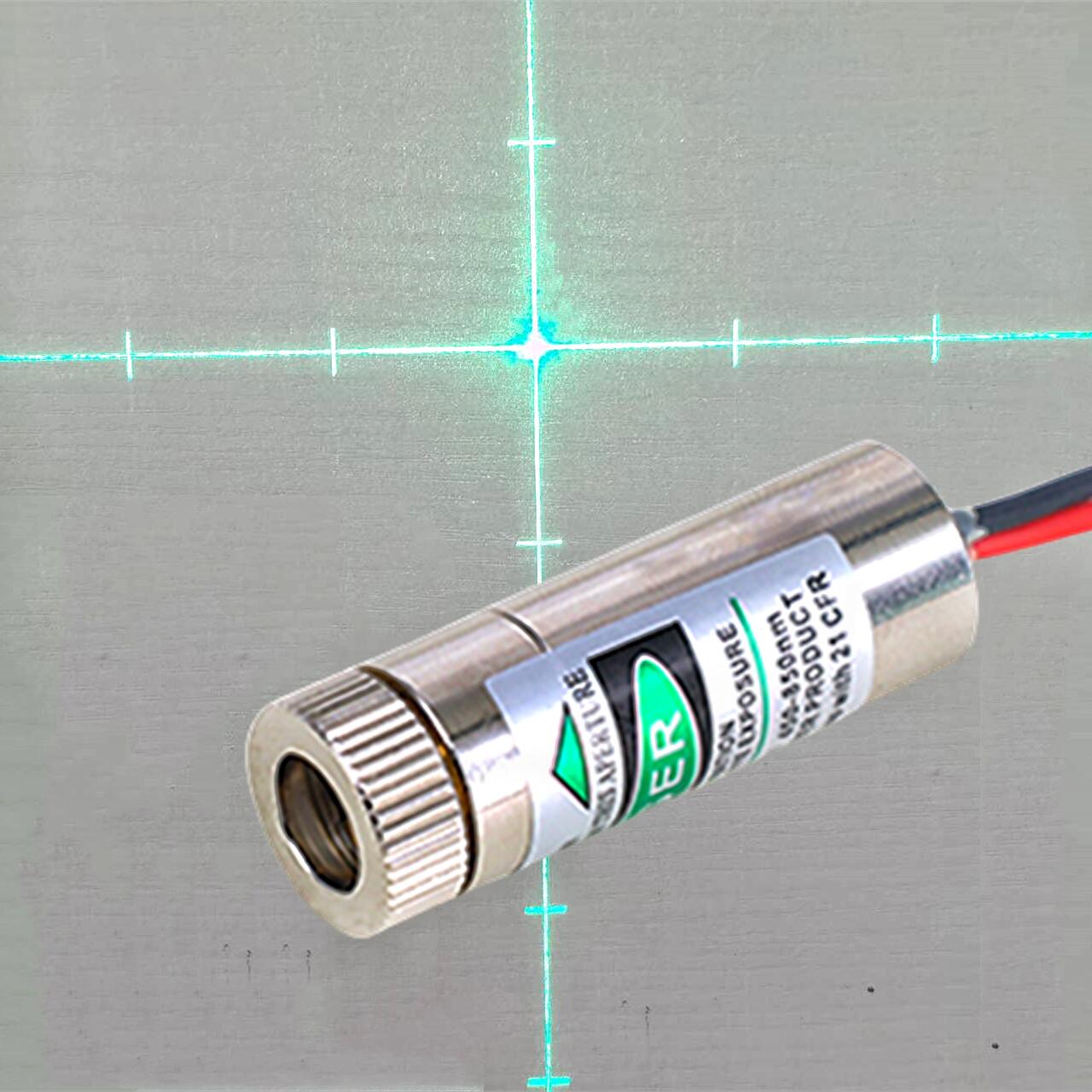 Laser Industrial Verde - Módulo do laser com lente de