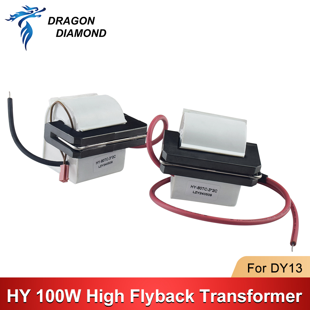 Industrial Laser Cutter - HY-Transformador Flyback De Alta Tensão, Fonte
