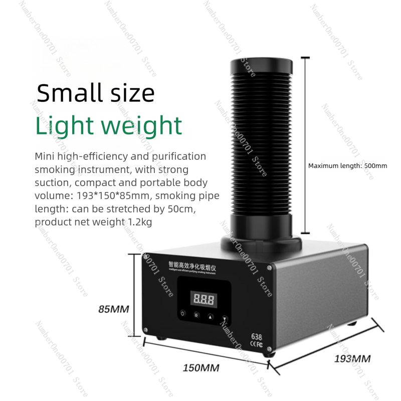 Tbk638 mini exaustor de fumaça - Fume Extractor Laser avaliação e preço