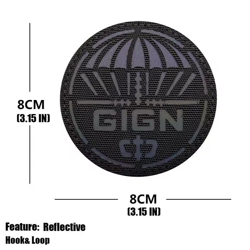 Patches Táticos GIGN da França - Industrial Laser Machines avaliação e preço