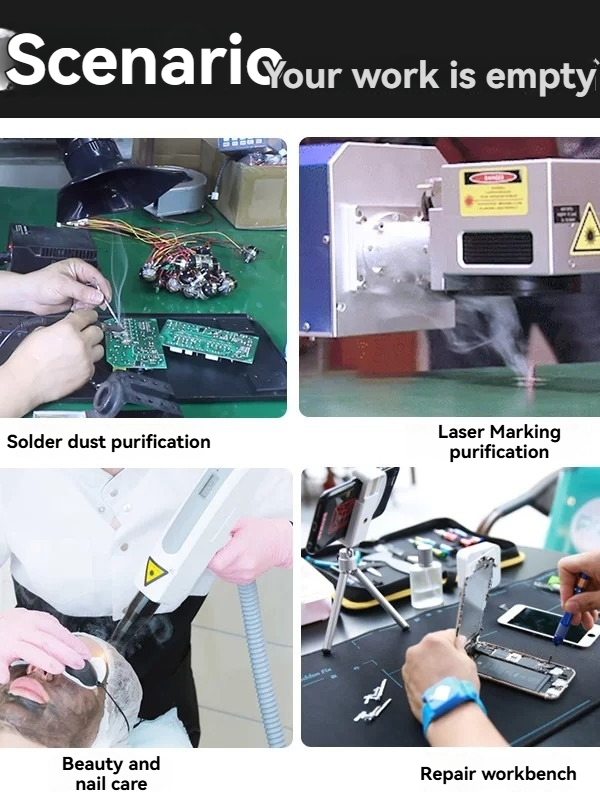 Mini Absorvedor de Fumaça para - Industrial Laser Fume Extractor avaliação e preço