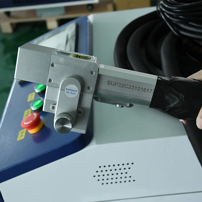 Cabeça de Limpeza a Laser Port - Industrial Laser Removal Machine avaliação e preço