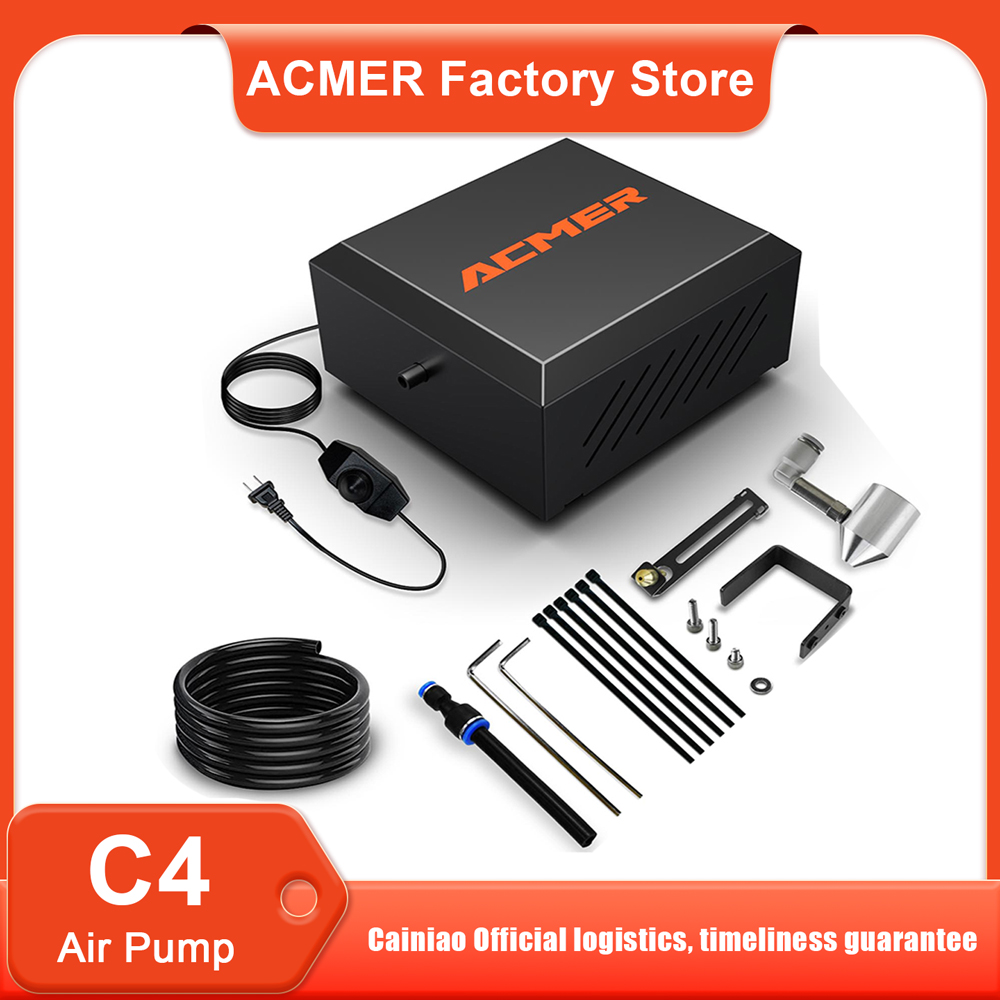 Bomba de ar a laser ACMER C4 c - Fume Extractor Laser avaliação e preço