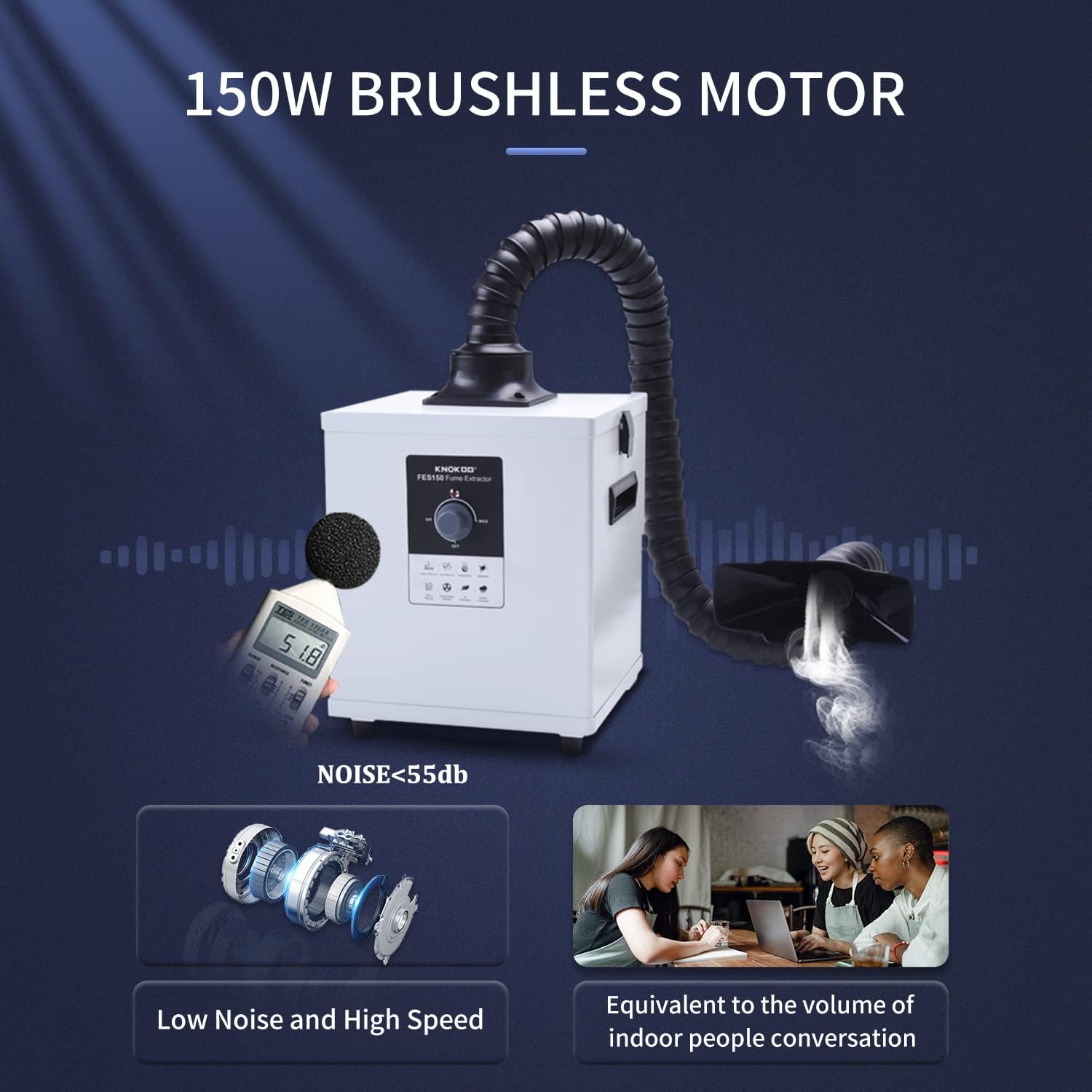 Extrator de Fumaça a Laser Ind - Industrial Laser Fume Extractor avaliação e preço