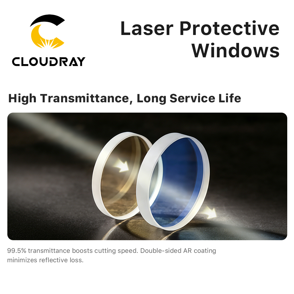 Cloudray 10PCS Lentes Ópticas  - Industrial Laser Cutter avaliação e preço